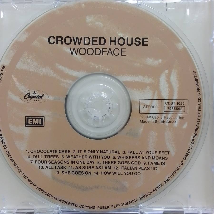 Crowded House (CD) Woodface