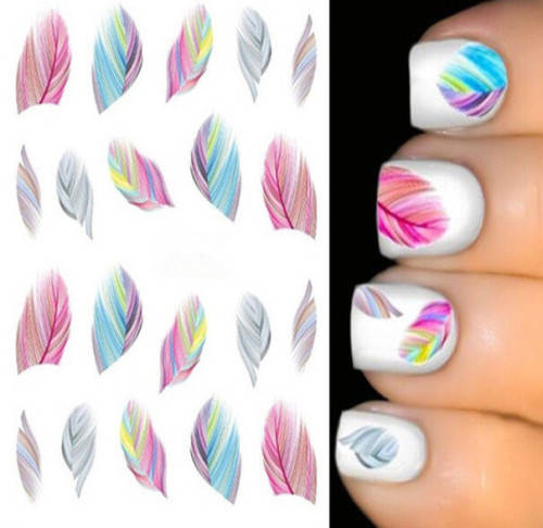 Nail Art Water Decal Stickers Sheet 002