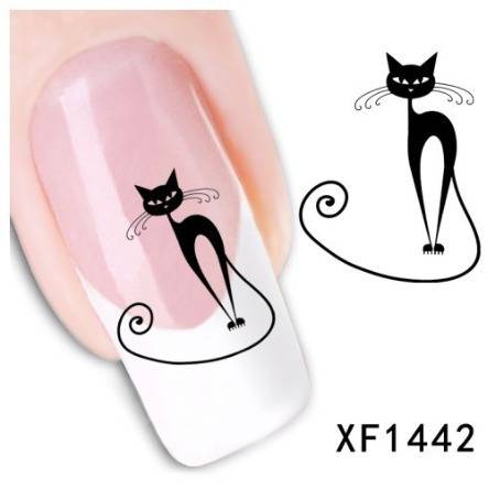 Nail Art Water Decal Stickers Sheet 1442
