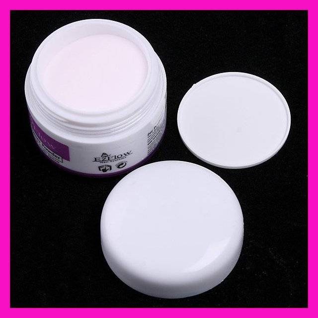 New Acrylic Nail Tips Powder French Pink