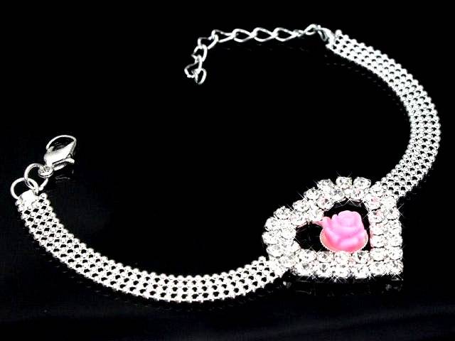 Sparkling! * Evening Prom Fine Crystal Diamante Bracelet *