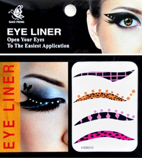New! Eyeliner Sticker Tattoo Makeup Instant Smoky Eyes 015
