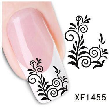 Nail Art Water Decal Stickers Sheet 1455