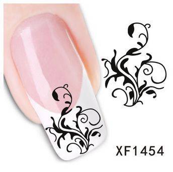 Nail Art Water Decal Stickers Sheet 1454