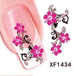 Nail Art Water Decal Stickers Sheet 1434