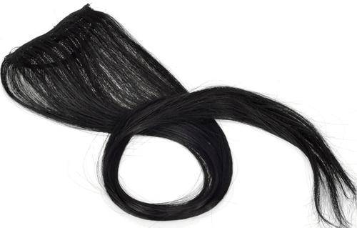 1pcs Clip on Hair Extensions Natural Black #1B