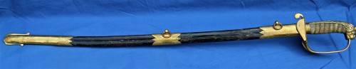Antique Victorian British Junior Royal Navy Officer's Sword.