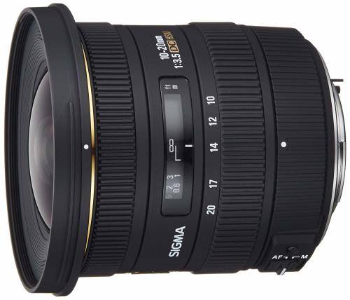 Sigma  lens for Canon 10-20mm f/3.5 EX DC HSM Lens