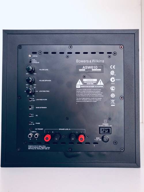 Bower and Wilkens ASW 610 subwoofer