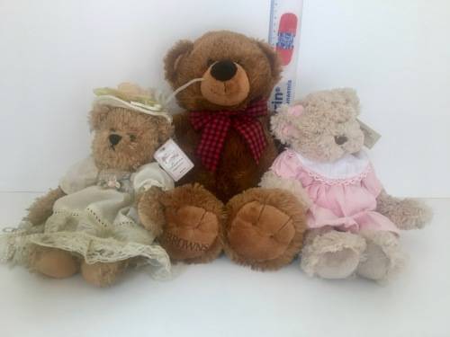 Lot of 3 Collectible Bears - Just too Cute :)
