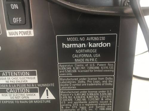 Harman/Kardon AVR-260