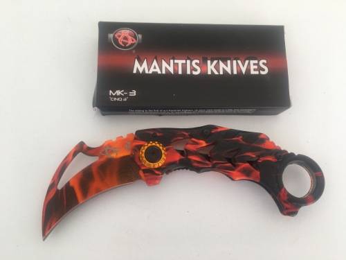 Mantis Knives MK- 3 "CINQ 3" Folding Pocket Knife