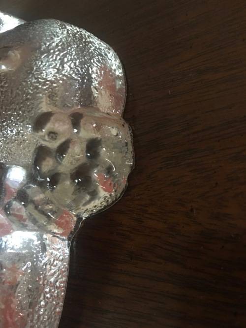 Vintage Snoopy Glass Paper Weight