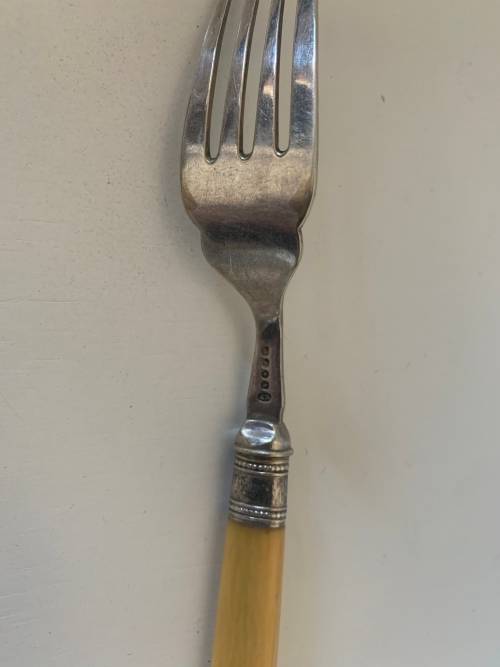 !!!! ANTIQUE KNIFE AND FORK PAIR!!