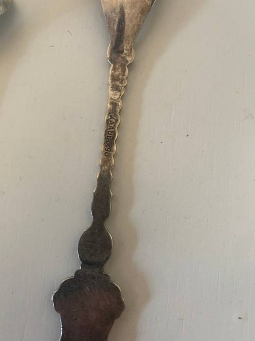 !!!STUNNING ANTIQUE SPOON SET!!!
