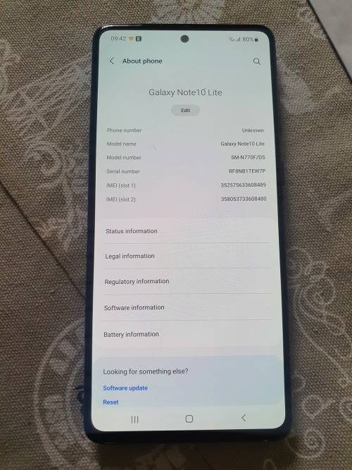 Samsung Galaxy Note 10 Lite Dual SIm