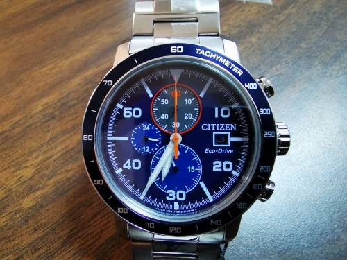 Citizen Chronograph Eco-Drive Blue - Excellent condition