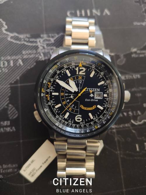 Citizen Blue Angels Eco drive watch - BJ7006-56L