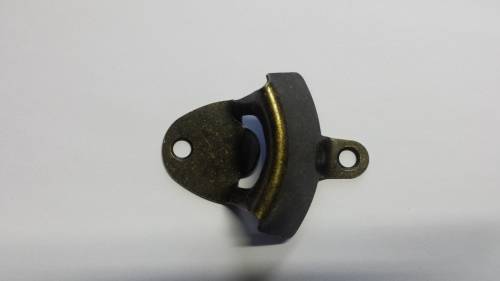 Vintage Coke or Beer bottle opener Wall mount