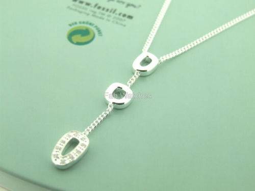 FOSSIL LADIES JF13847040 STERLING SILVER NECKLACE
