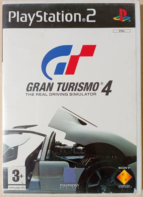 Gran Turismo 4 White Edition (PS2)
