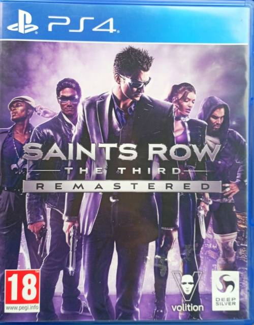 Saints Row The Third Remastered (PS4) Rare!