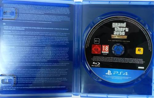 GTA Trilogy (PS4) Grand Theft Auto Trilogy Definitive Edition
