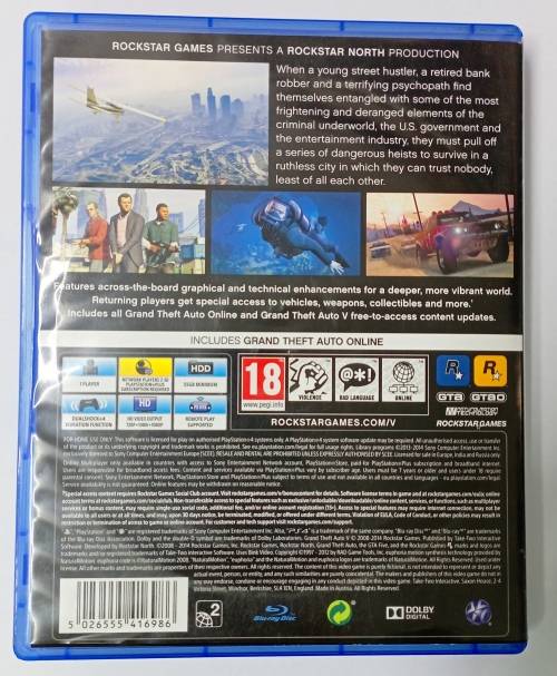 GTA 5 (PS4) Grand Theft Auto V
