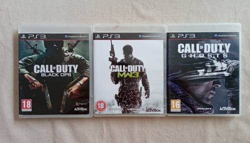 PS3 Games Clearance! Call of duty Ghosts, Modern Warfare 3, Call Of Duty Black Ops