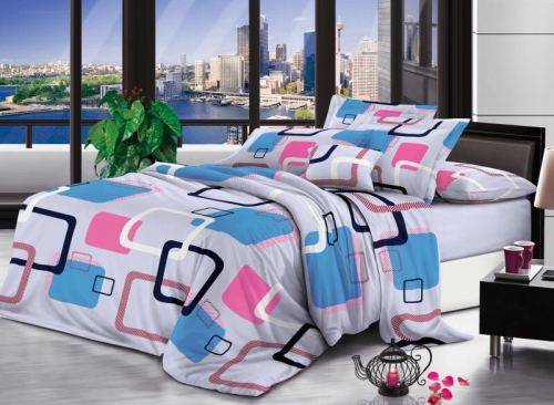 6 Pieces Queen Size Bedding Set Duvet Cover Set Bed Linen Bed Set