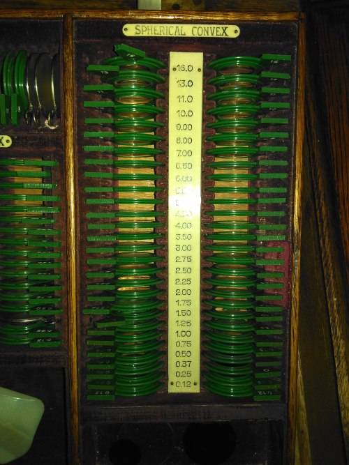 Optometrist Testing cabinet