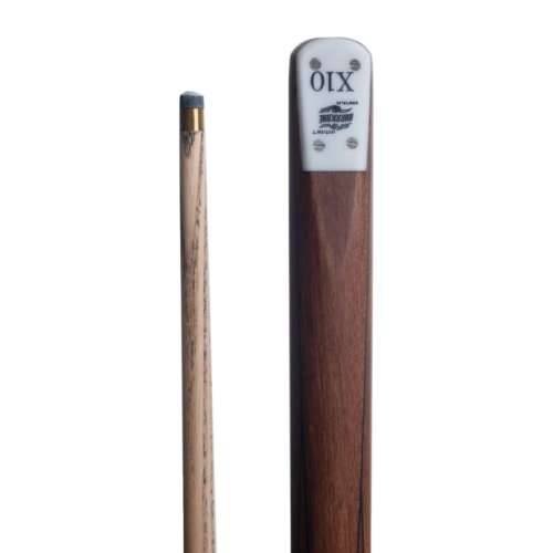 Hurricane X10 pool cue is a  2 piece cue with a 9mm diamond tip