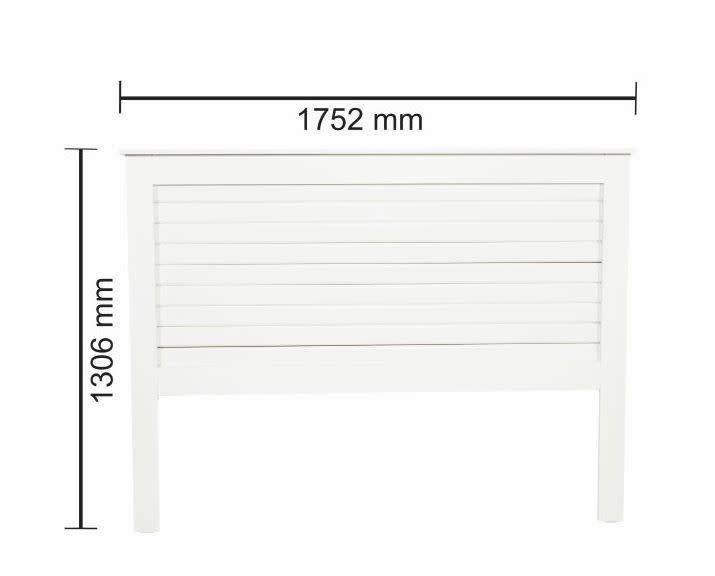 Brooklyn Headboard - Queen - White