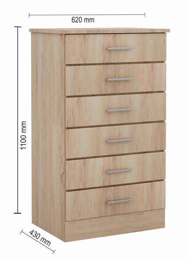 Lagos Chest of Drawers Beech