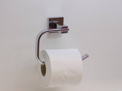 Toilet Roll Holder Square Stainless Steel LOW PRICE LOW SHIPPING!!!!!