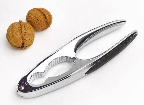 Stainless Steel Non-Slip Brazil,  Almond, Walnut Nut Cracker