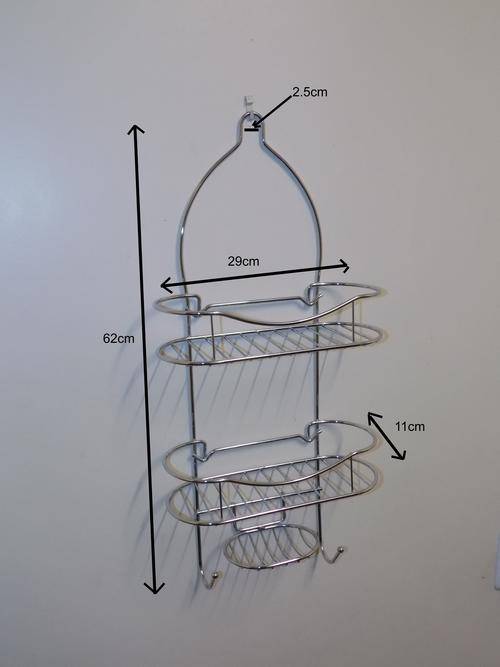 2 Layer Sower Caddy Flat Chrome