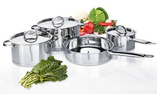 7pcs Pot Set Stainless Steel