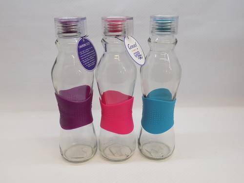 500ml Consol Glass Water Bottle With New Plastic Lid