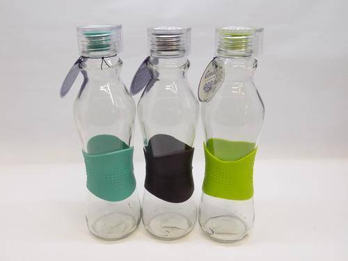 500ml Consol Glass Water Bottle With New Plastic Lid