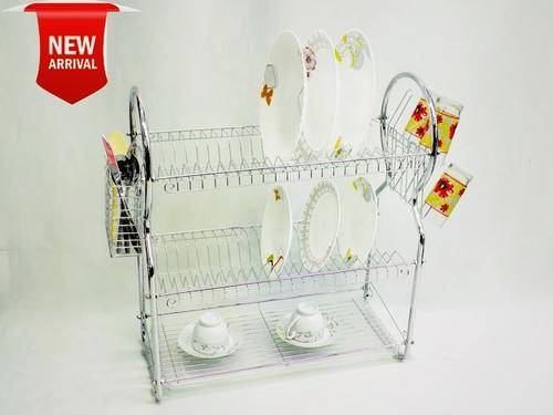 3-Layer Dish Rack Chrome LOW PRICE LOW SHIPPING!!!!!