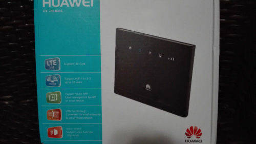 Huawei B315 LTE Router - Demo