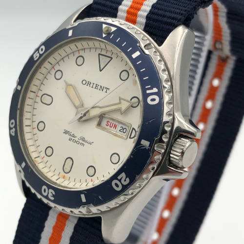 ORIENT `DOUBLE DOLPHIN` DIVER WATCH
