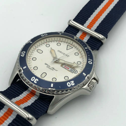 ORIENT `DOUBLE DOLPHIN` DIVER WATCH