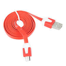 USB MIcro Cable RED
