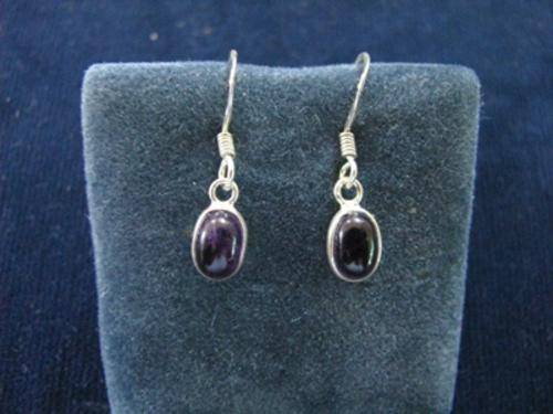 Magnificent amethyst sterling silver earrings!!!!!!!