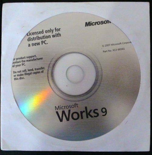 MICROSOFT WORKS 9 is Microsoft Office equivalent but much cheaper BUY NOW **** at R120.00 Pstage inc