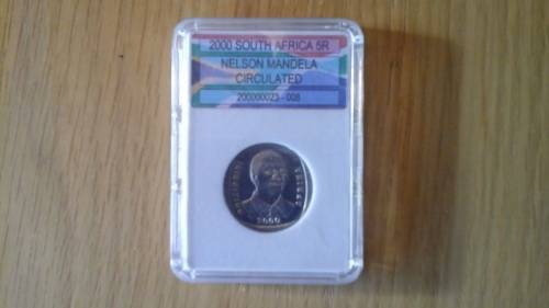 2000 MANDELA R5 CIRCULATED
