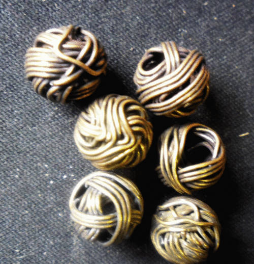 Bronze Spacer, 9mm - Sold Individually.