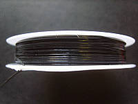 Christmas Sale!!  Black Elastic - per spool.